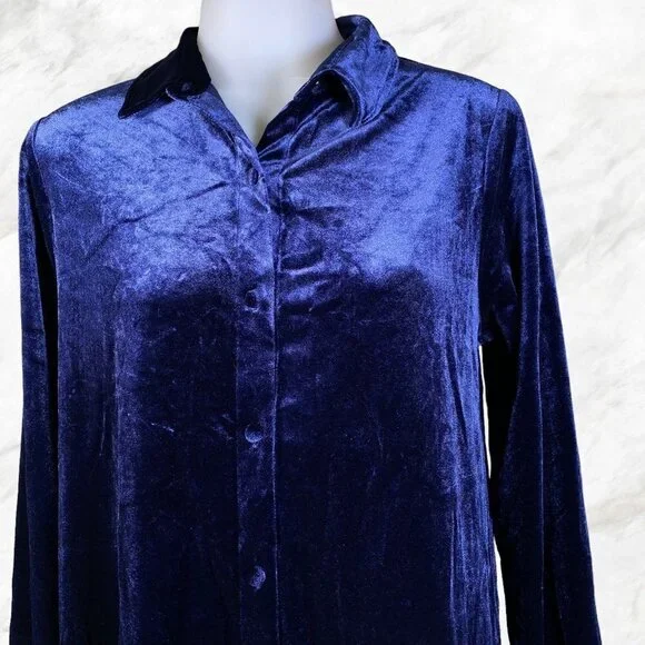 Superdown Yella Velvet Mini Dress in Navy - Picture 8 of 10